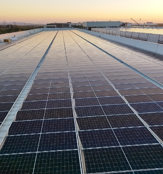 5 MWp Project-Battery diaphragm factory in Anhui province
