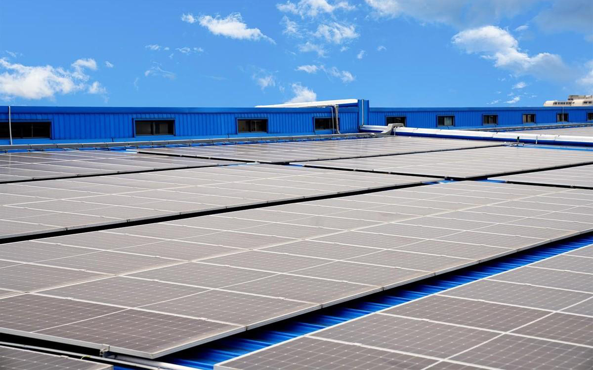 Photovoltaic Bracket System for Color Steel Tile Rooftop