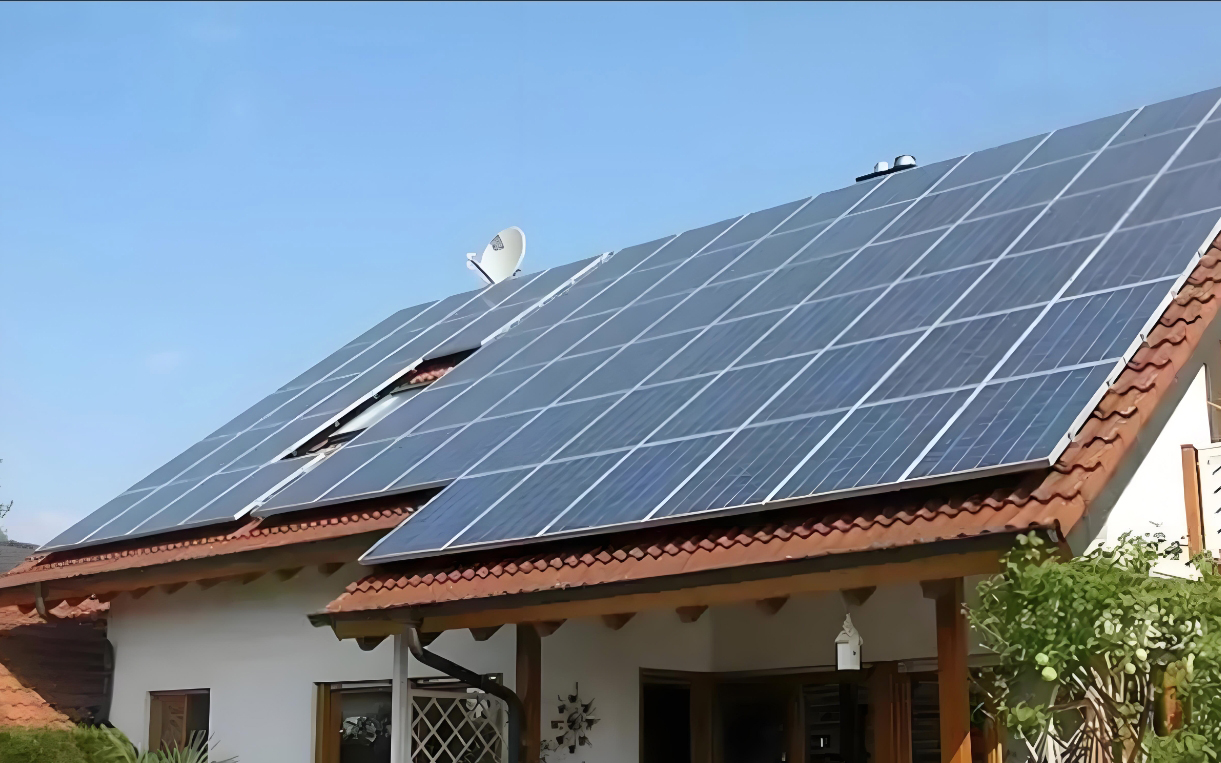 Photovoltaic Bracket System for Glazed Tile Rooftop